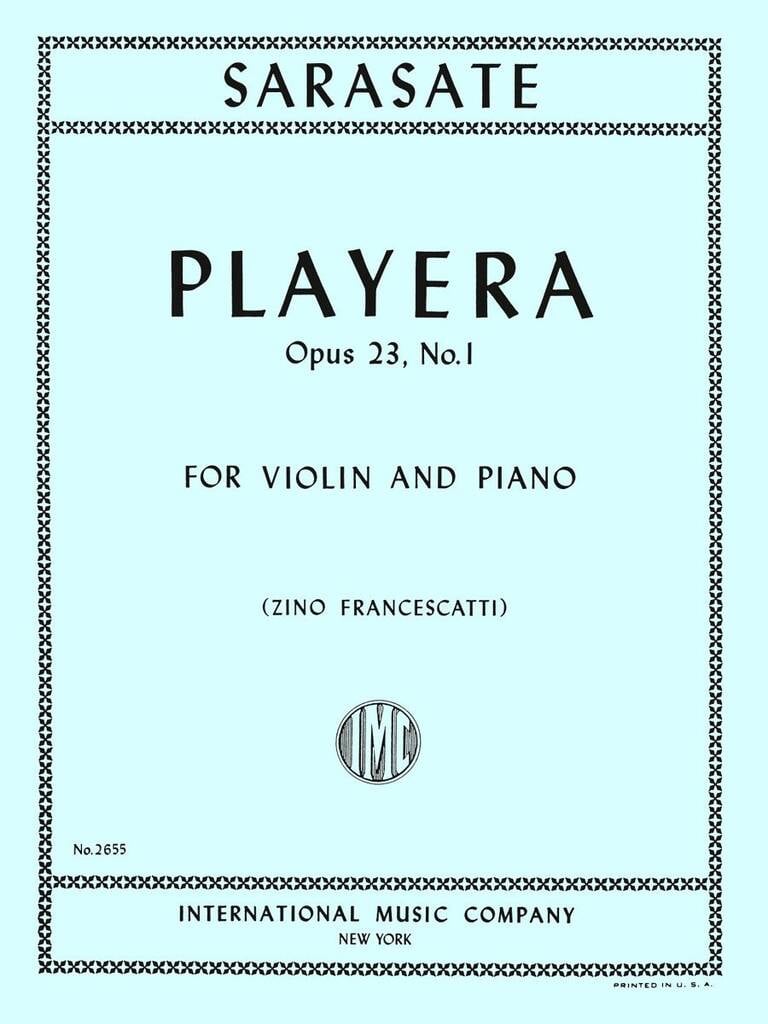 Playera Op. 23 N. 1 (Francescatti)